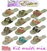 Rasteirinha adulta ESTER M&C CLASSIC ref.:MULTI MIX