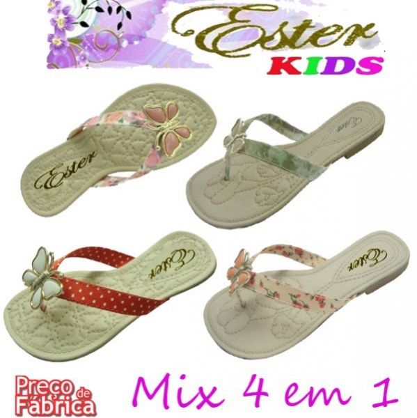 Rasteirinha infantil ESTER BASIC KIDS